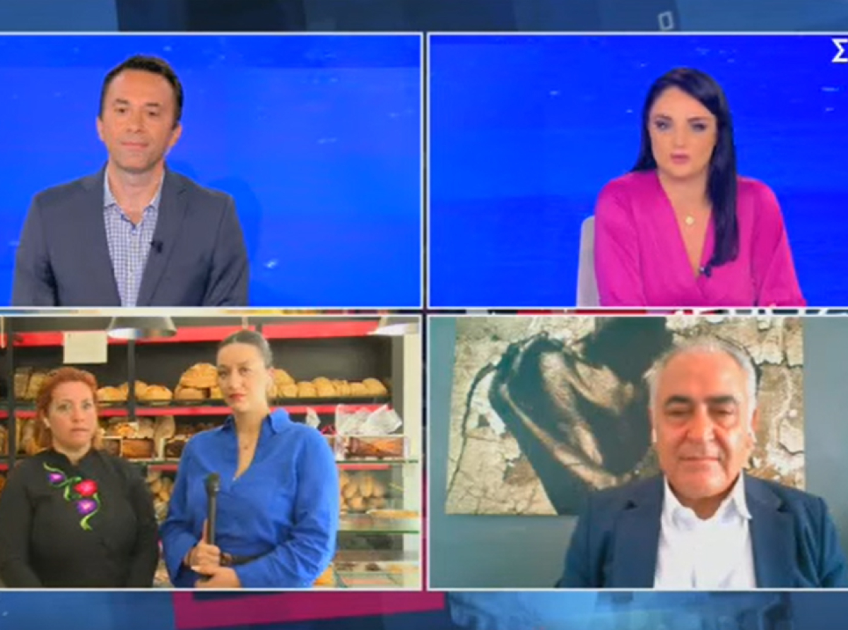 Γ. Χατζηθεοδοσίου στον ΣΚΑΪ: Μόνος δρόμος για τη συγκράτηση των τιμών η μείωση του ΦΠΑ