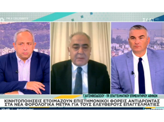 Γ. Χατζηθεοδοσίου στον ΣΚΑΪ: Να “χτυπηθεί” η φοροδιαφυγή – Άδικα τα οριζόντια μέτρα