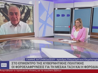 ΔΕΘ: Γενναία μέτρα στήριξης των ΜμΕ ζητεί ο Γ. Χατζηθεοδοσίου – Συνέντευξη στην ΕΡΤ
