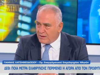 Γ. Χατζηθεοδοσίου στο Open: Χρειάζονται παρεμβάσεις που θα στηρίξουν πραγματικά τη μεσαία τάξη και τις μικρομεσαίες επιχειρήσεις