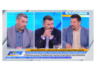 Η. Χατζηγεωργίου στο OPEN – Οι μικρομεσαίες επιχειρήσεις ζητούν ουσιαστική πρόσβαση στη χρηματοδότηση